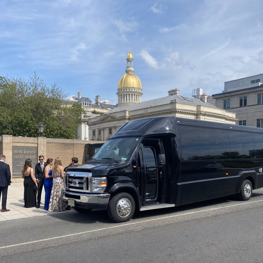 Rent a Bus to the New Jersey State House