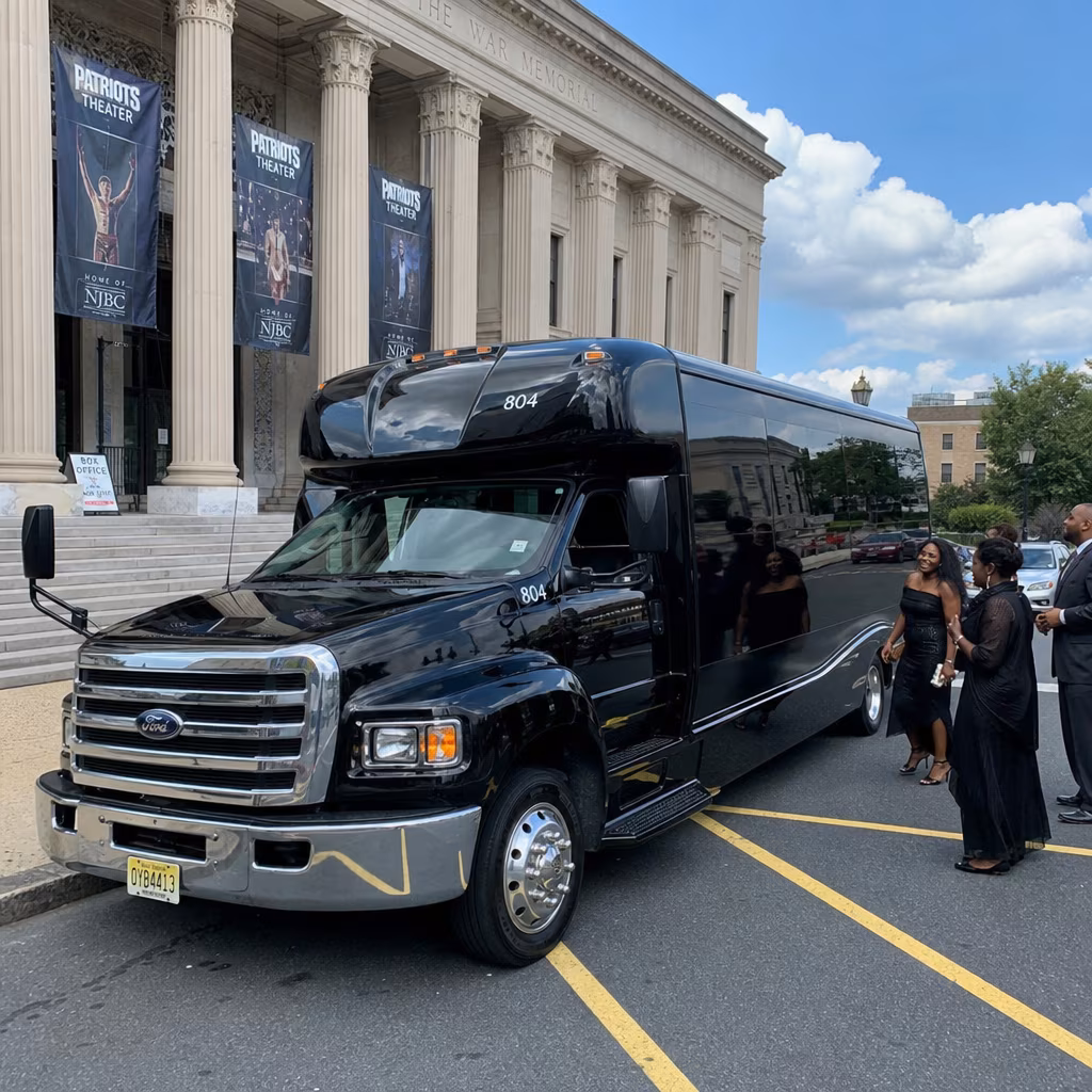 Rent a Bus to Patriots Theater at the War Memorial