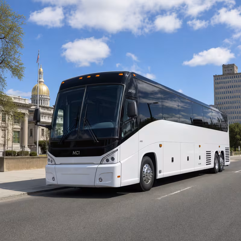 40-56 Passenger Charter Bus