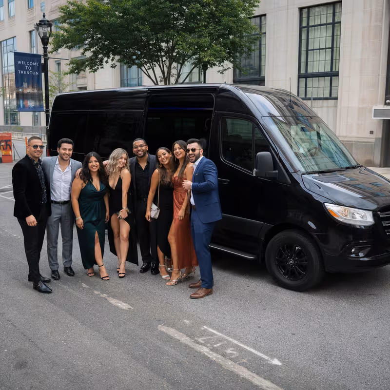 Trenton Bachelor & Bachelorette Transportation fleet vehicle