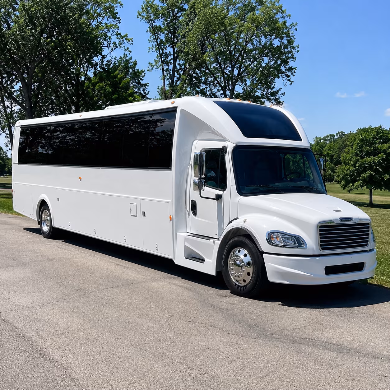 Trenton Concert & Music Festival Transportation party bus interior
