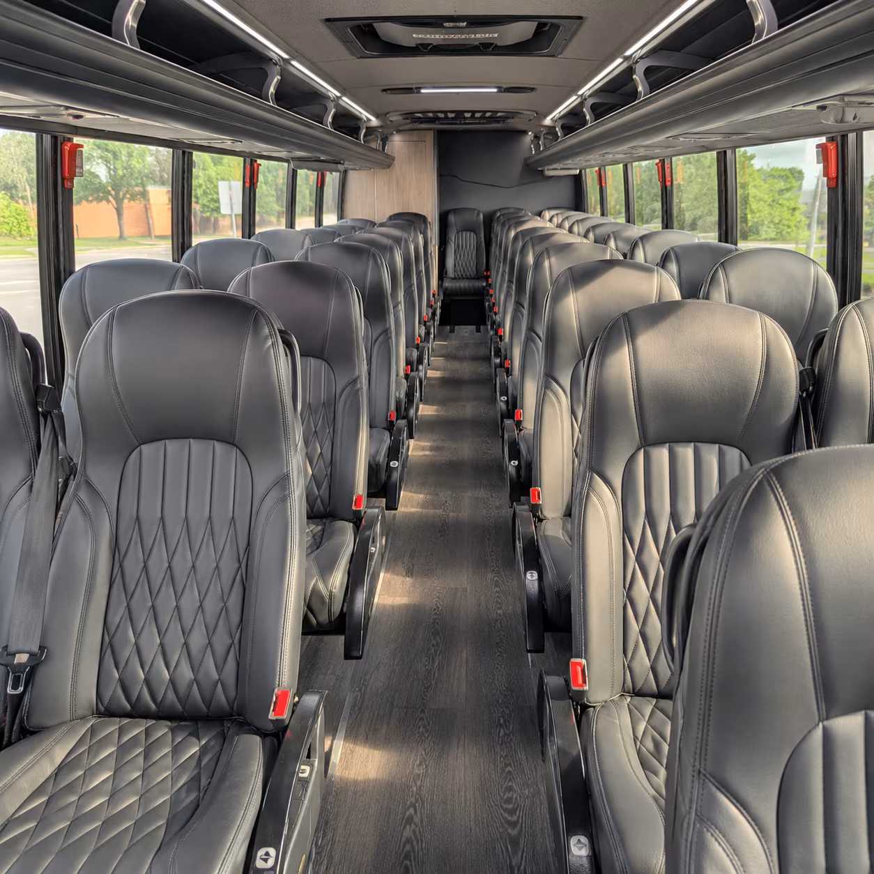 Trenton Corporate Transportation party bus exterior