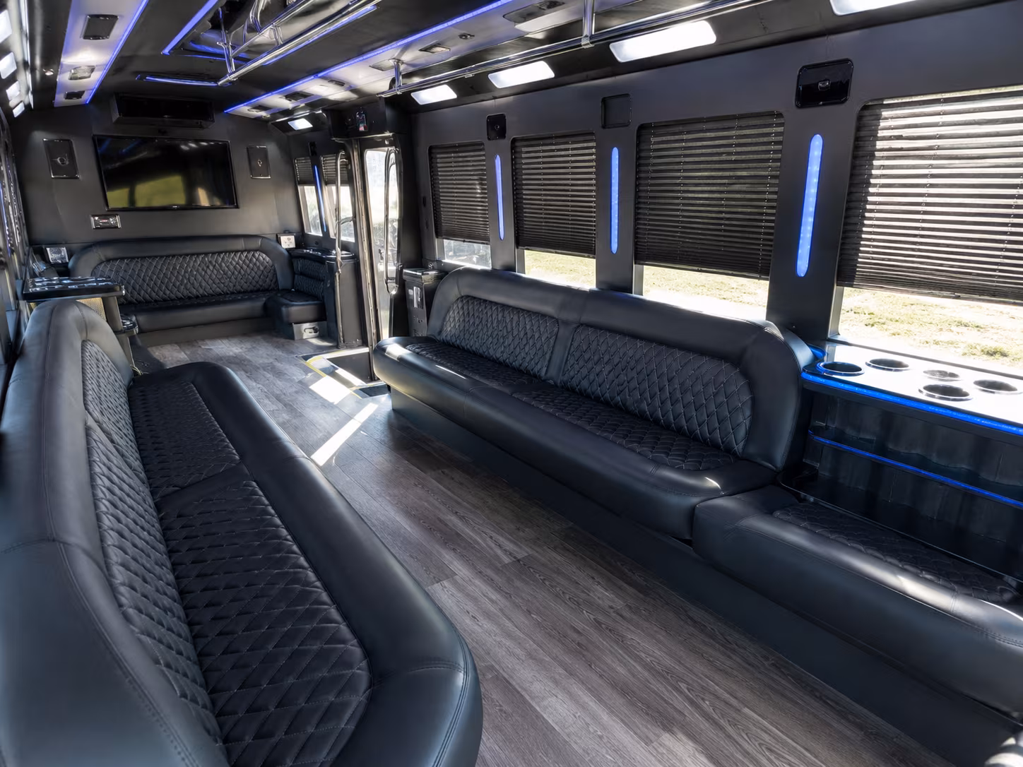 Trenton Sporting Event Transportation onboard seating